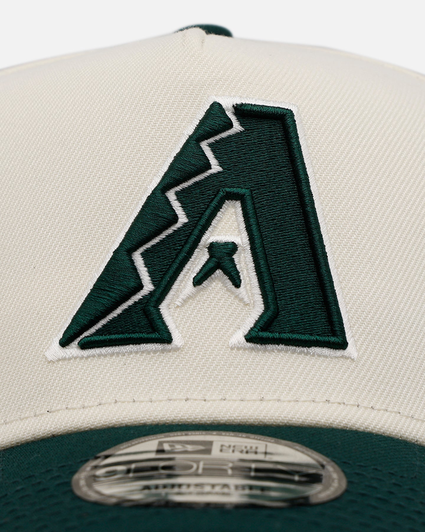 New Era Arizona Diamondbacks 'Evergreen 2.0' 9FORTY A-Frame Snapback Chrome/Dark Green