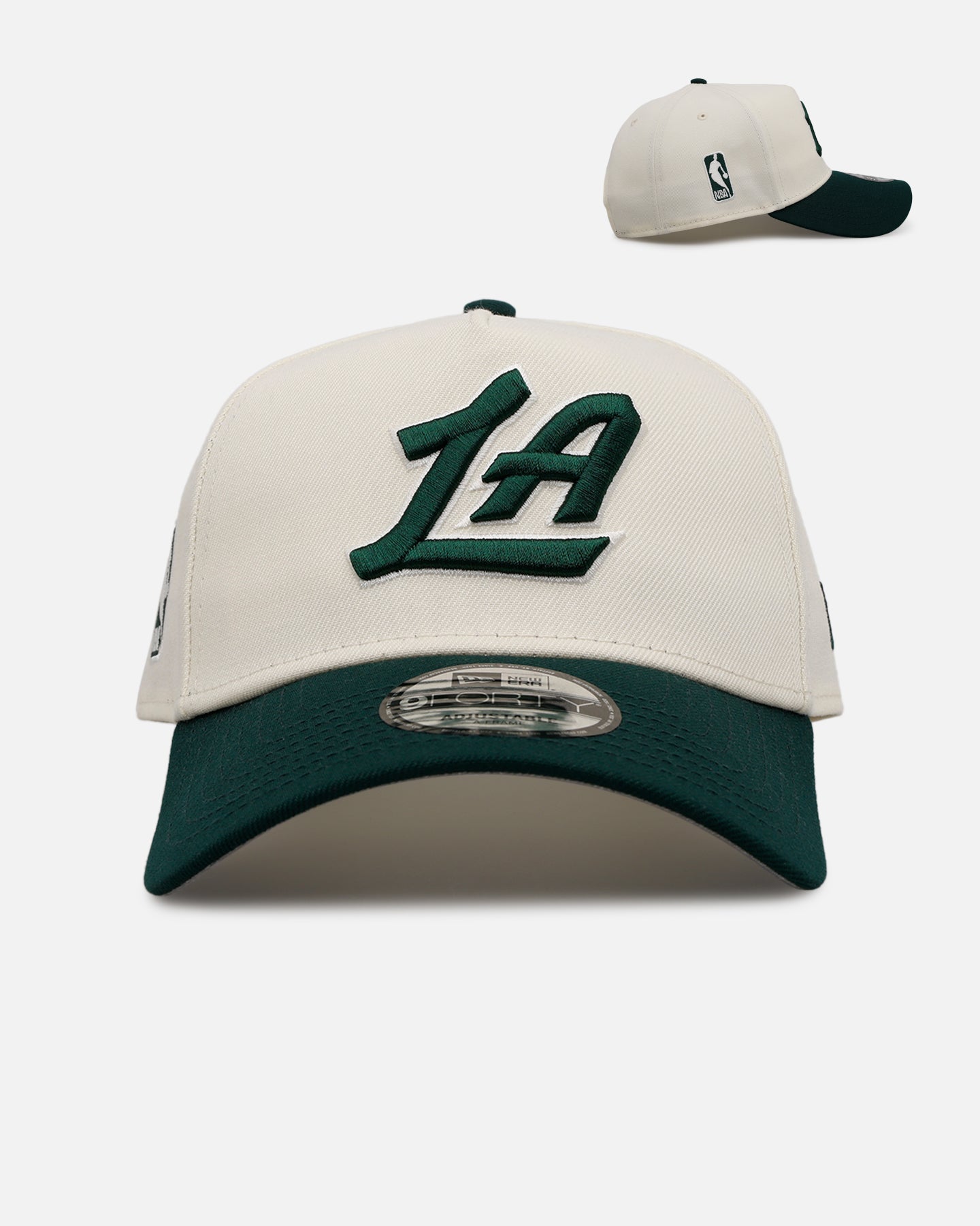 New Era Los Angeles Clippers 'Evergreen 2.0' 9FORTY A-Frame Snapback Chrome/Dark Green