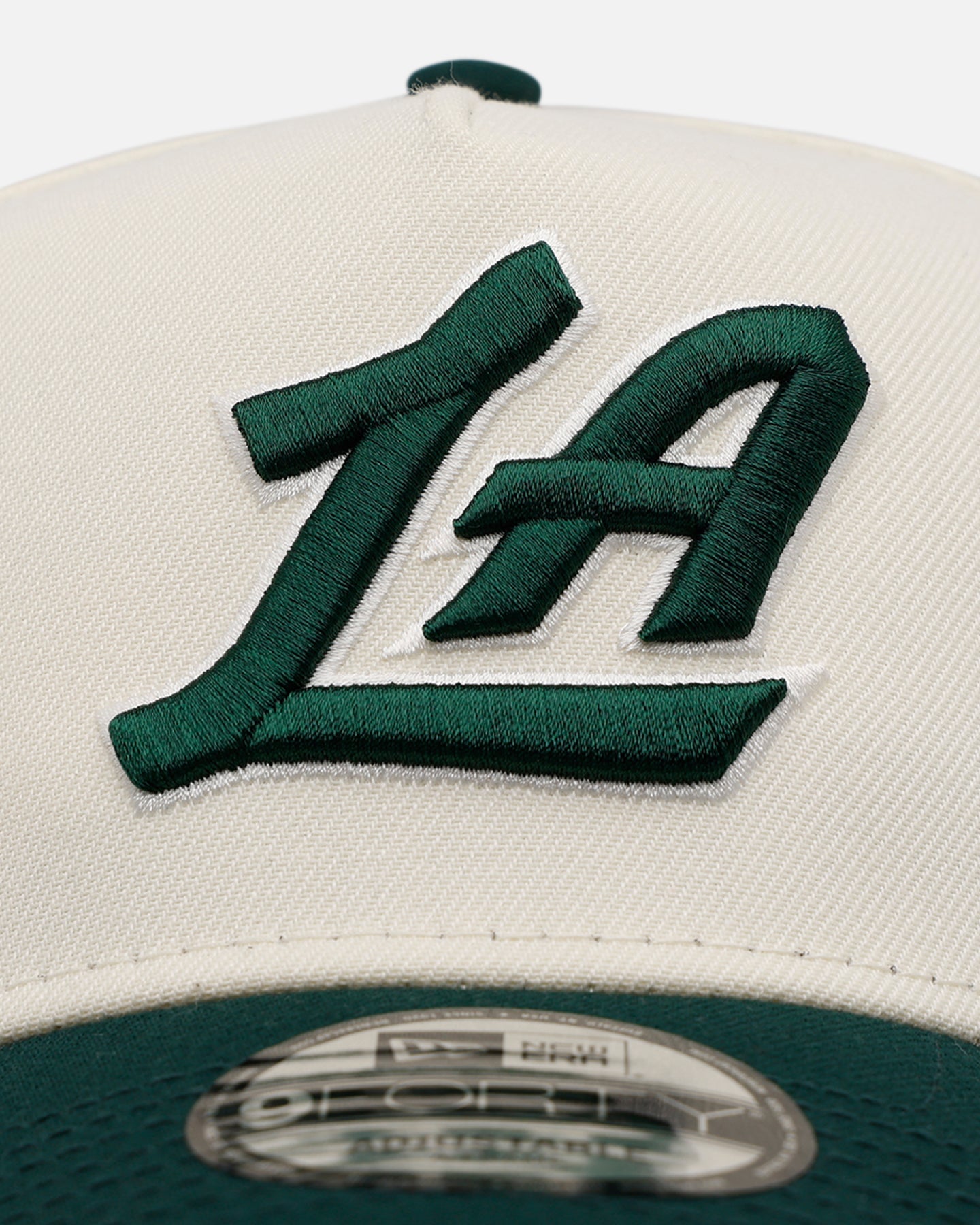 New Era Los Angeles Clippers 'Evergreen 2.0' 9FORTY A-Frame Snapback Chrome/Dark Green
