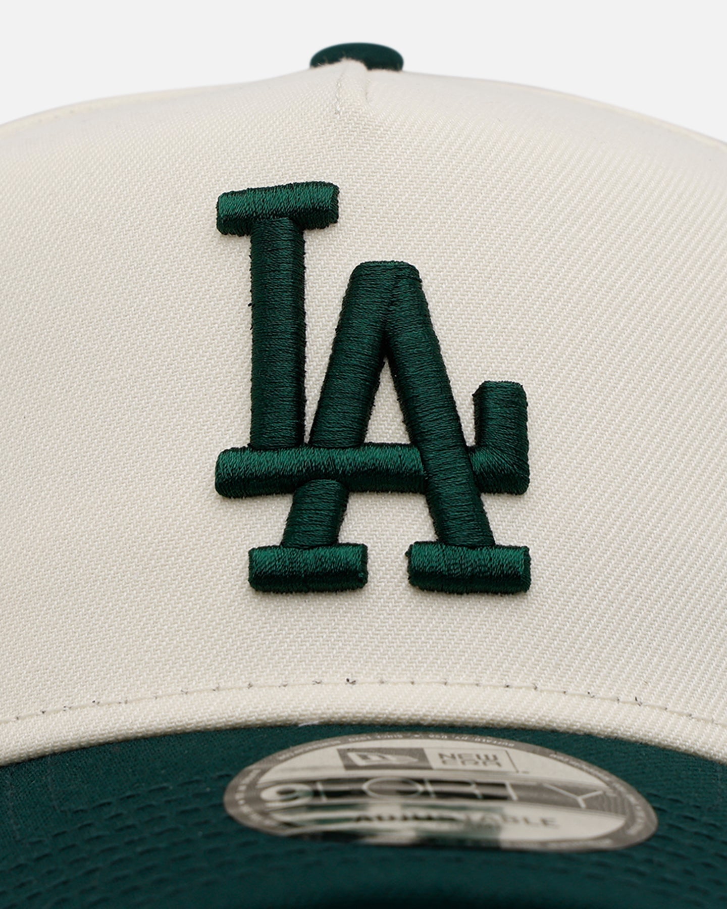 New Era Los Angeles Dodgers 'Evergreen 2.0' 9FORTY A-Frame Snapback Chrome/Dark Green