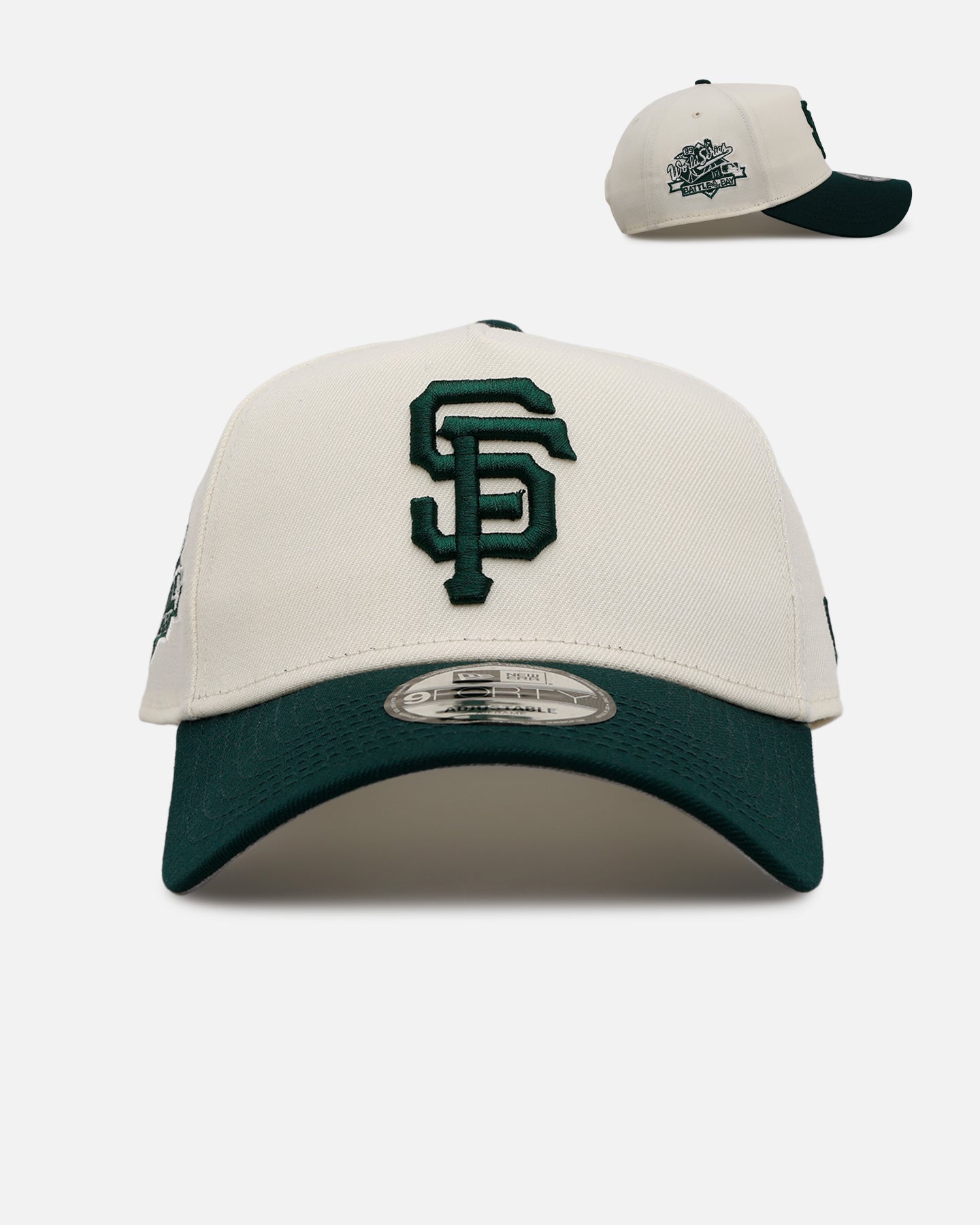 New Era San Francisco Giants 'Evergreen 2.0' 9FORTY A-Frame Snapback Chrome/Dark Green
