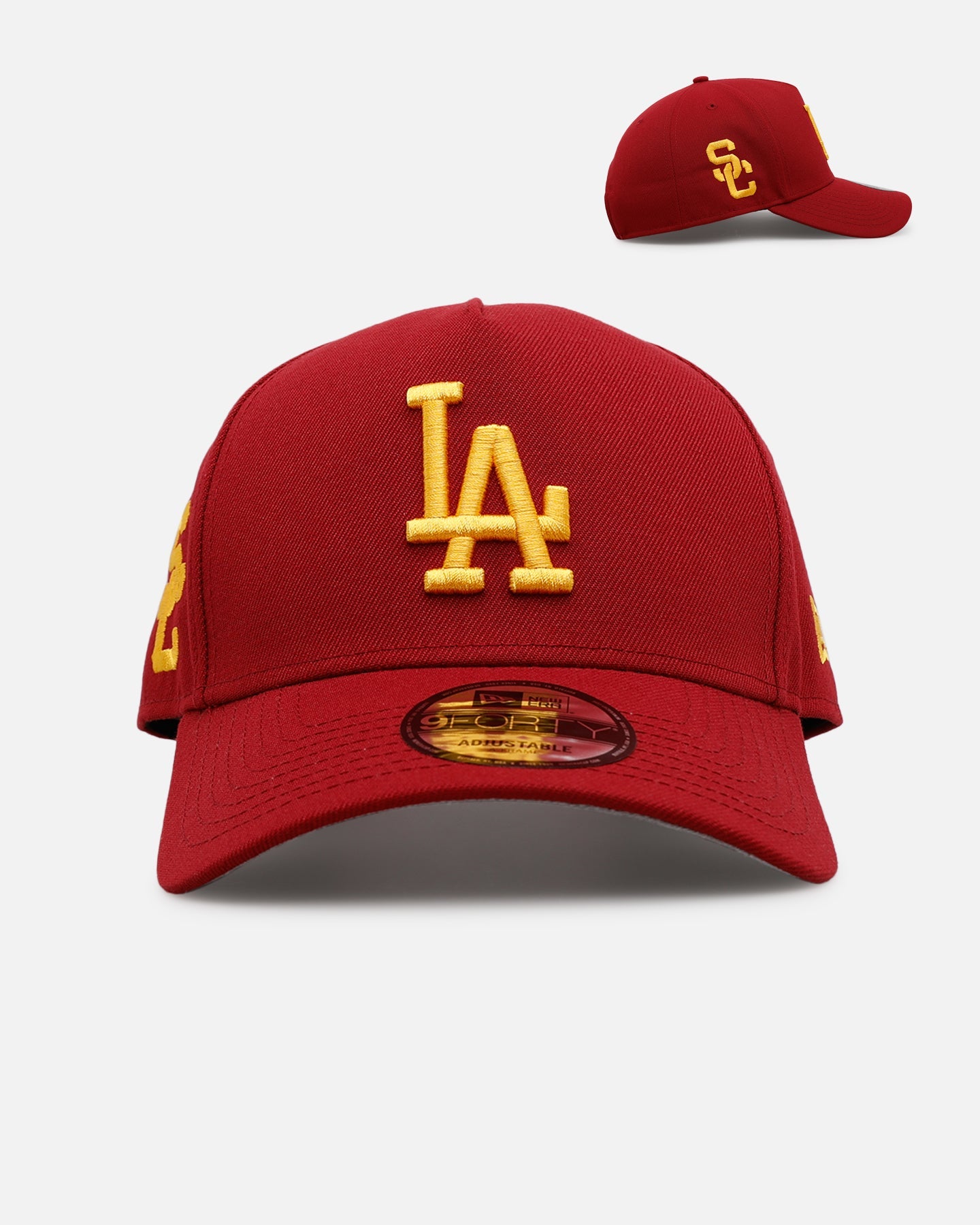 New Era Los Angeles Dodgers 'College Crossover' USC 9FORTY A-Frame Snapback Official Team Color