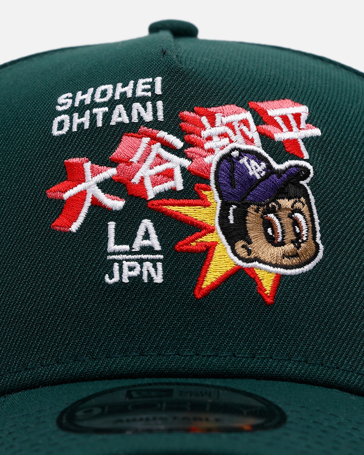 New Era Los Angeles Dodgers 'Evergreen' Ohtani 9FORTY A-Frame Snapback Dark Green
