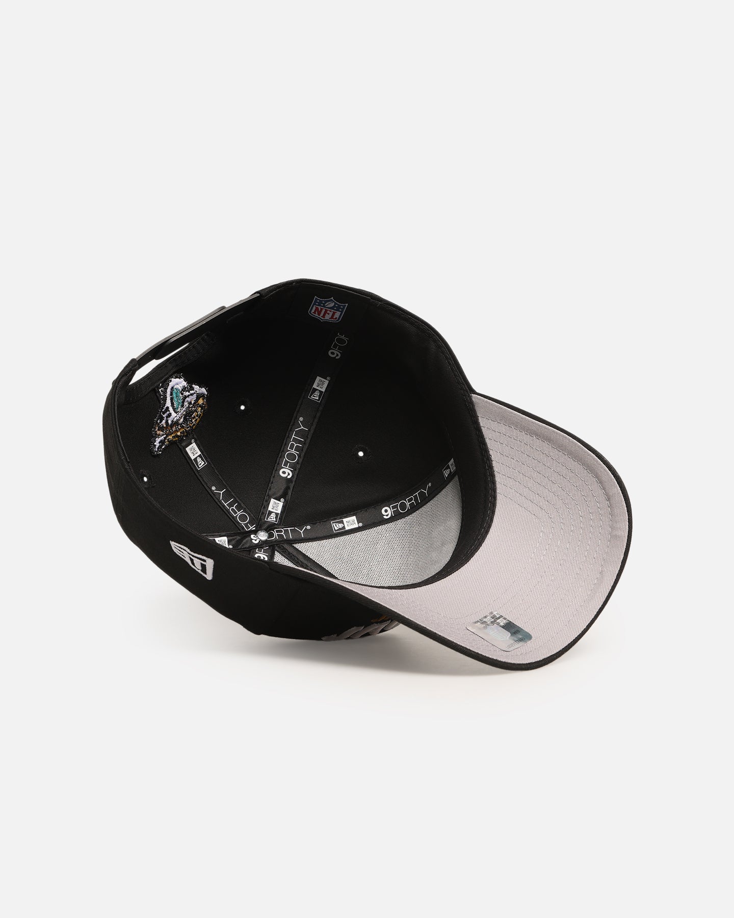 New Era Jacksonville Jaguars 'Upside Down Logo' 9FORTY A-Frame Snapback Black