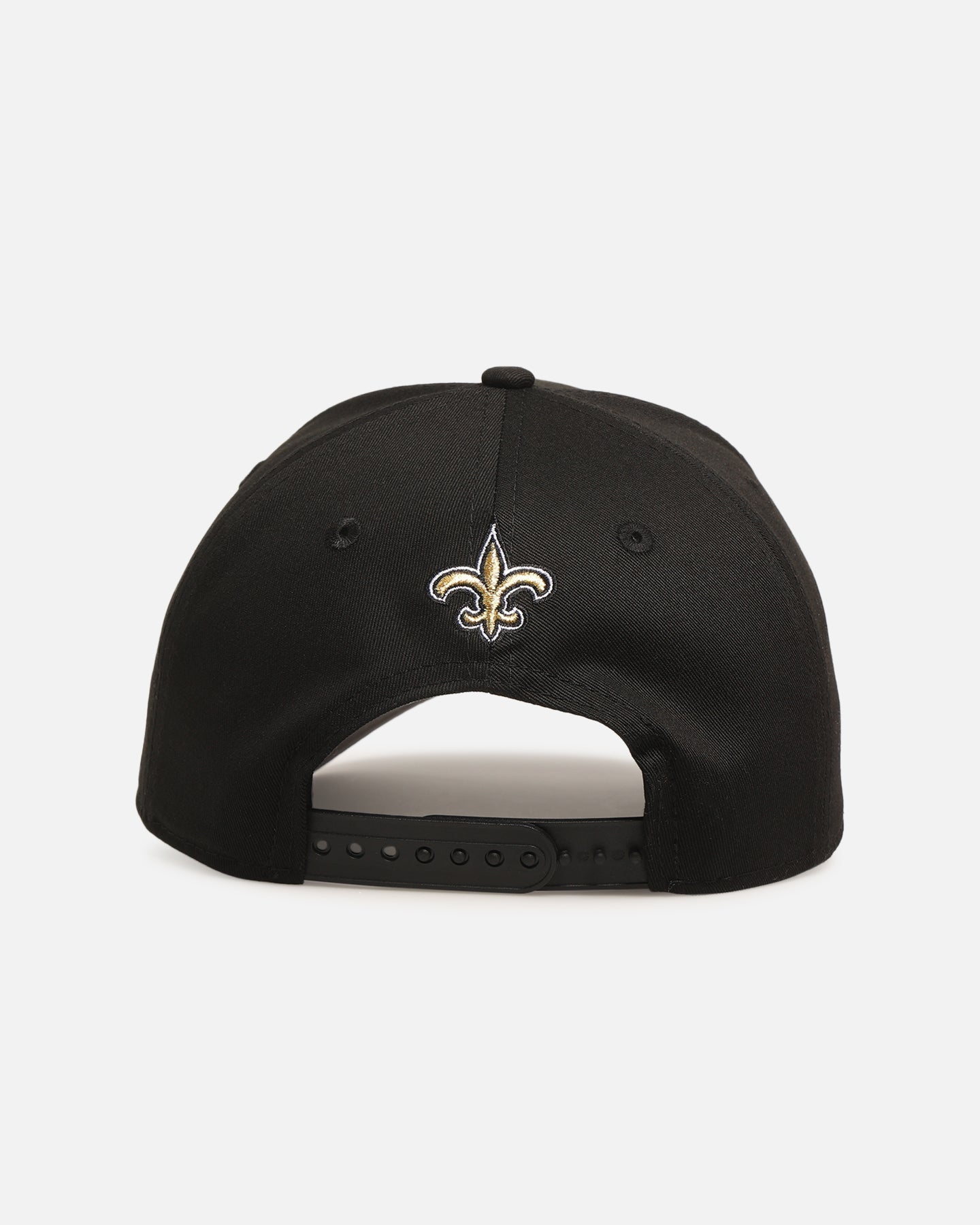 New Era New Orleans Saints 'Upside Down Logo' 9FORTY A-Frame Snapback Black