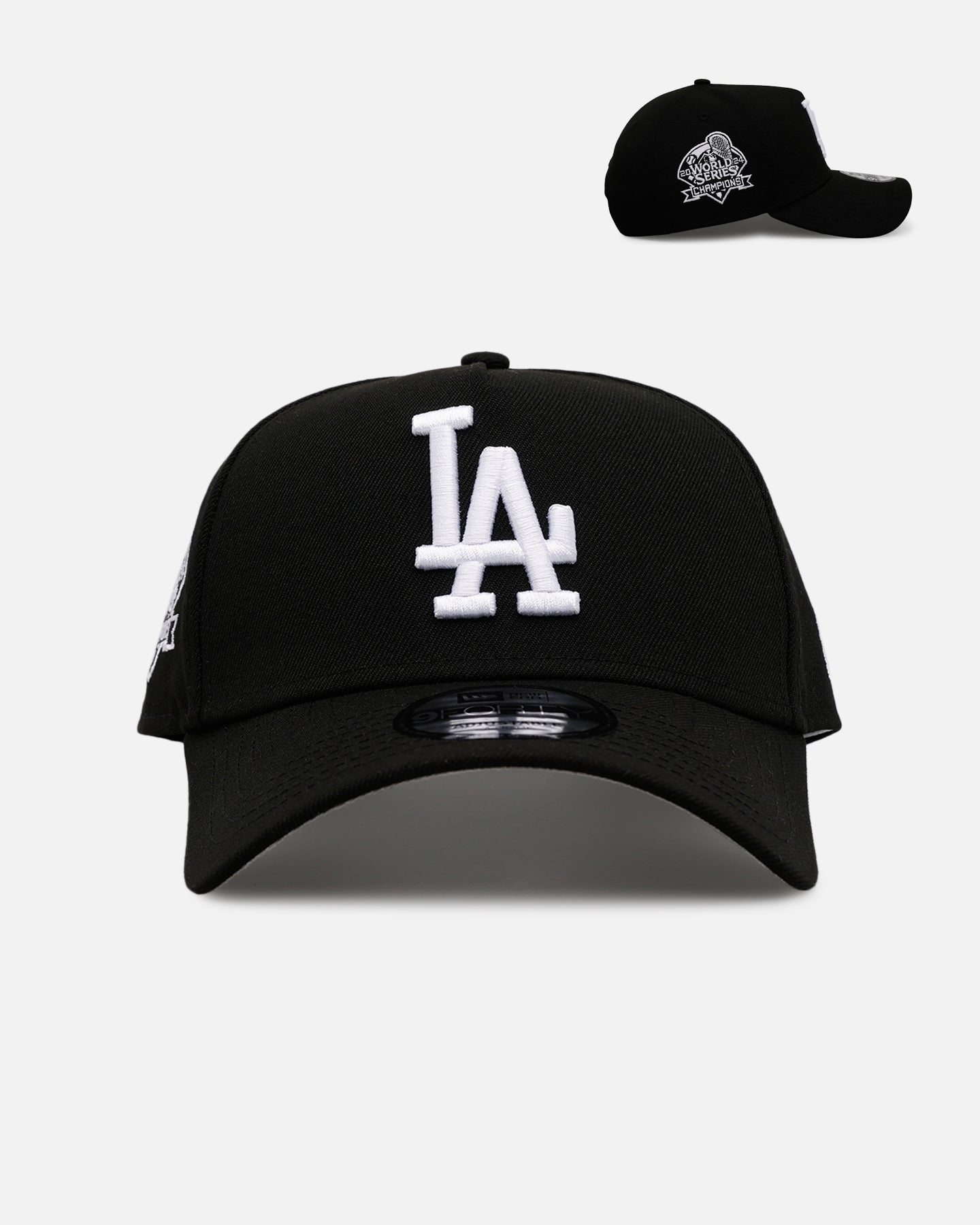 New Era Los Angeles Dodgers 'Black And White' 9FORTY A-Frame Snapback Black/White