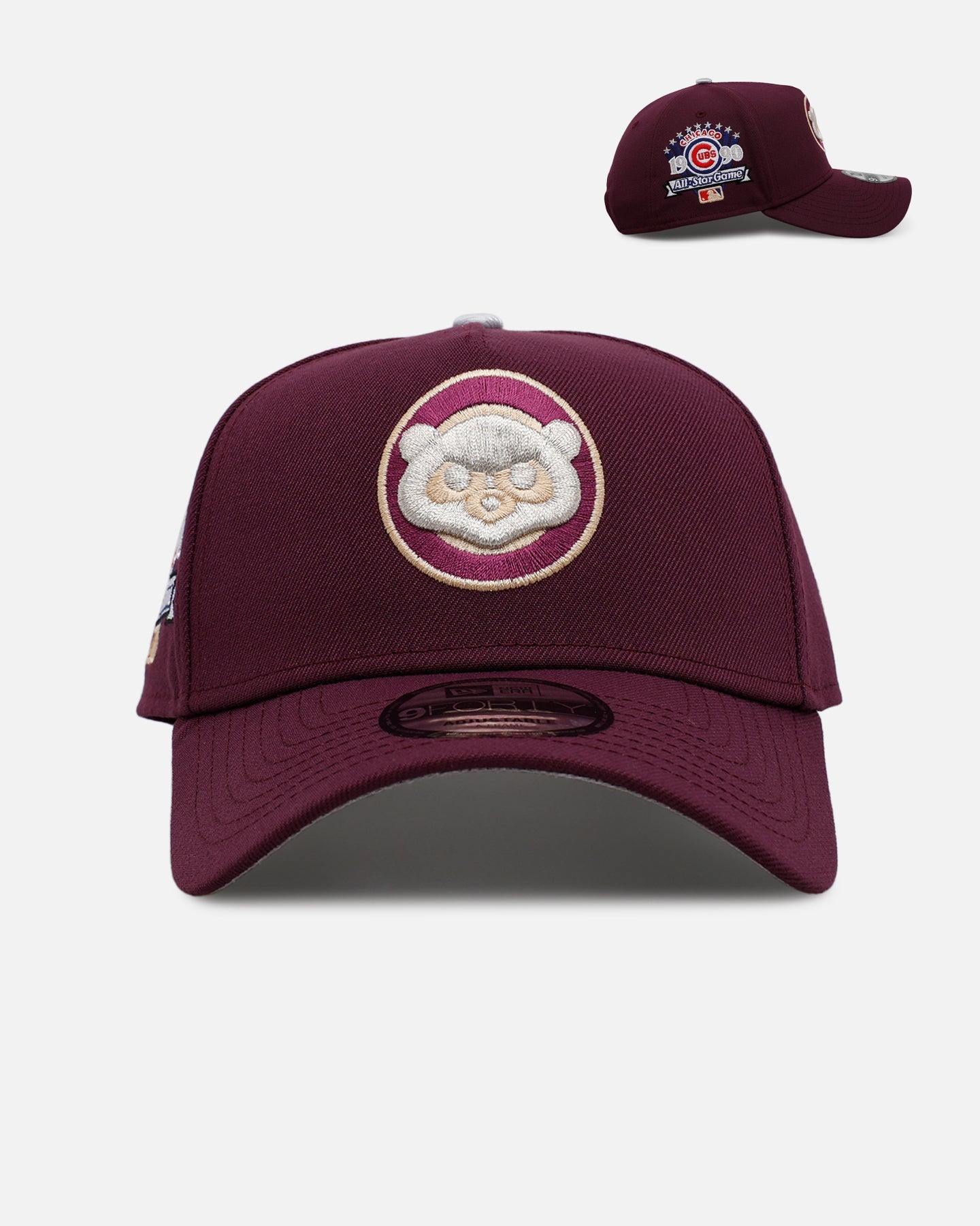 New Era Chicago Cubs 'Plum' 9FORTY A-Frame Snapback Plum