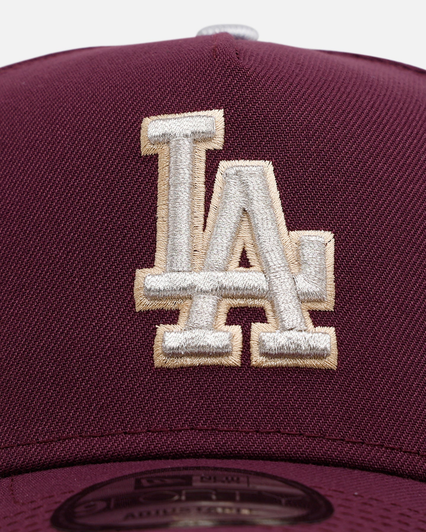 New Era Los Angeles Dodgers 'Plum' 9FORTY A-Frame Snapback Plum