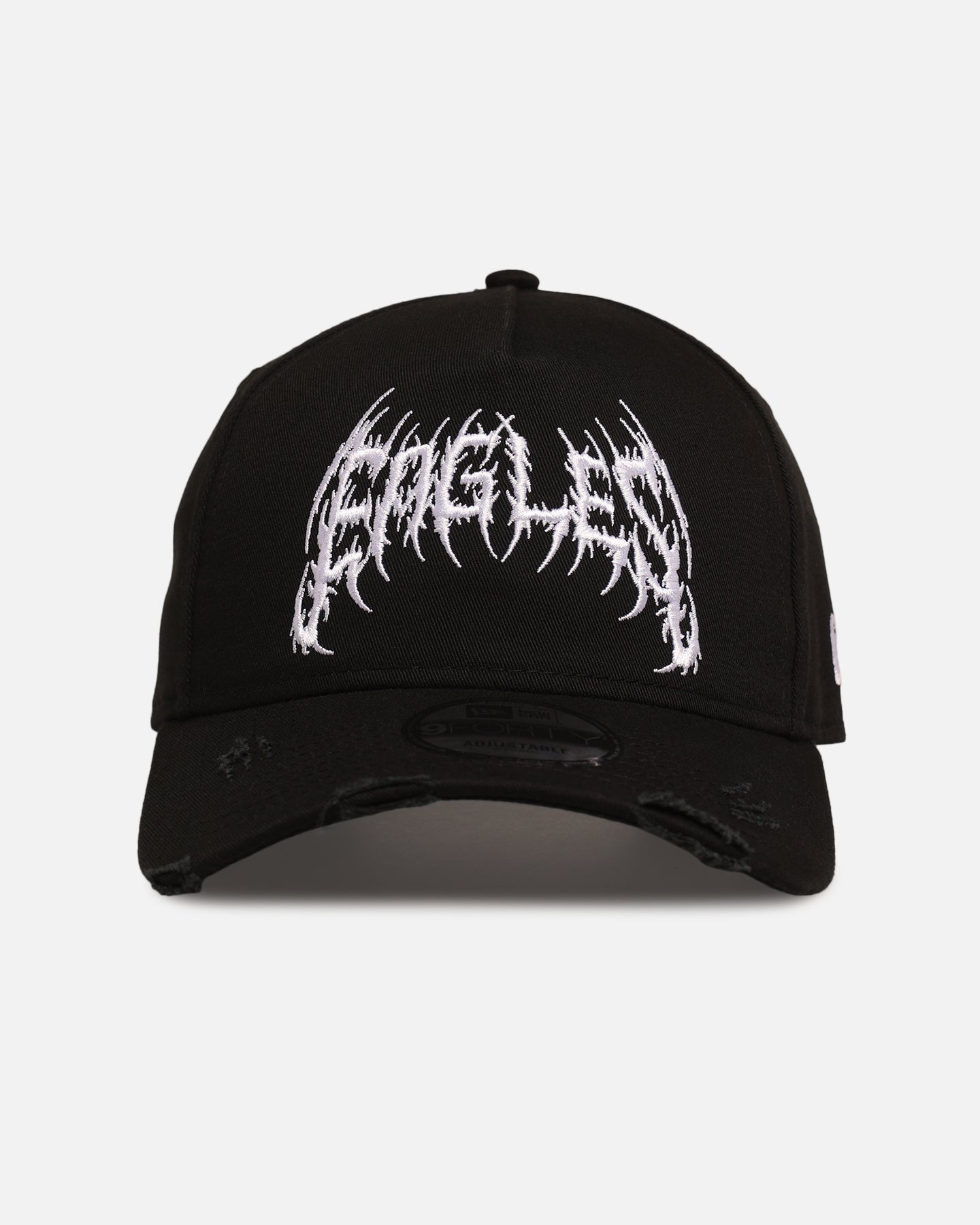 New Era Philadelphia Eagles 'Hardcore Arch' 9FORTY A-Frame Snapback Black/White