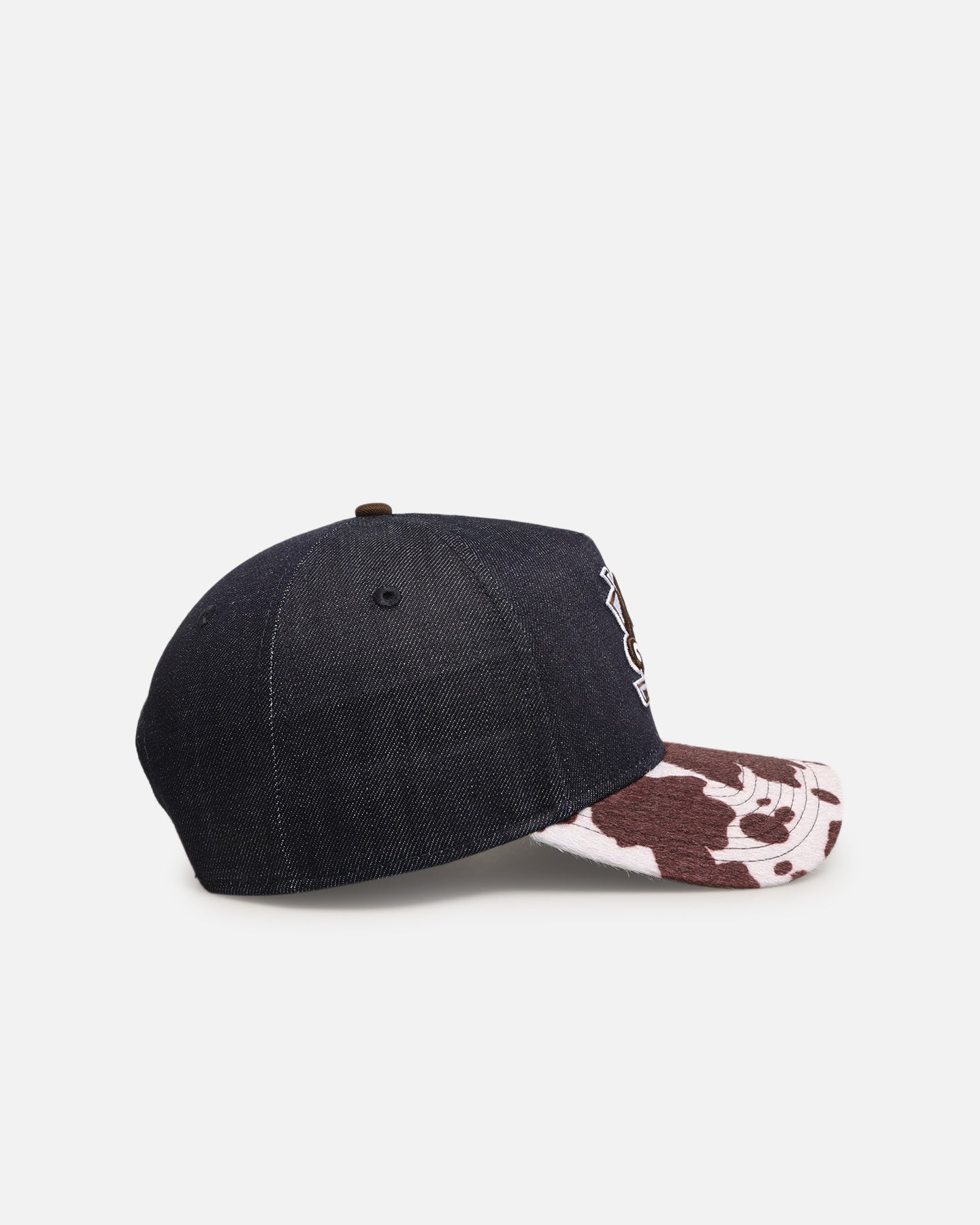 New Era Anaheim Ducks 'Denim Cowhide' 9FORTY A-Frame Snapback Navy