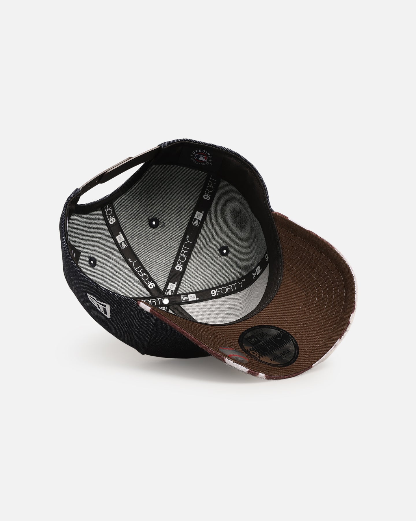 New Era Detroit Tigers 'Denim Cowhide' 9FORTY A-Frame Snapback Navy