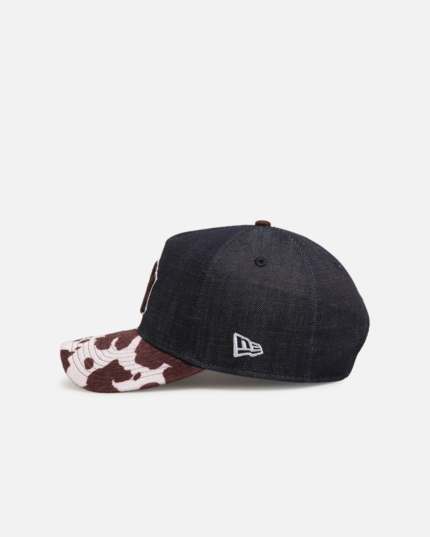 New Era New York Yankees 'Denim Cowhide' 9FORTY A-Frame Snapback Navy