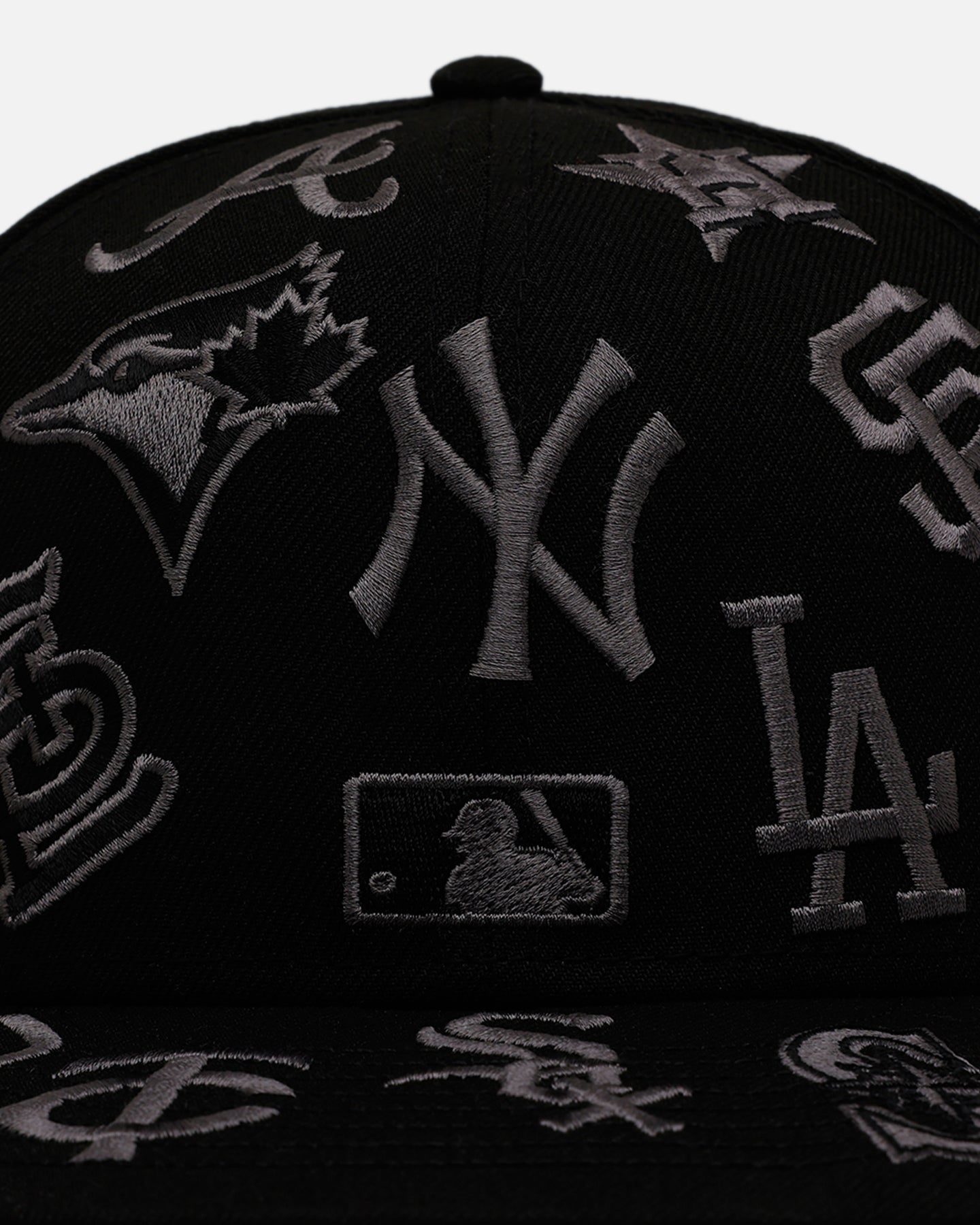 New Era MLB All Over Stealth 59FIFTY Fitted Black/Charcoal