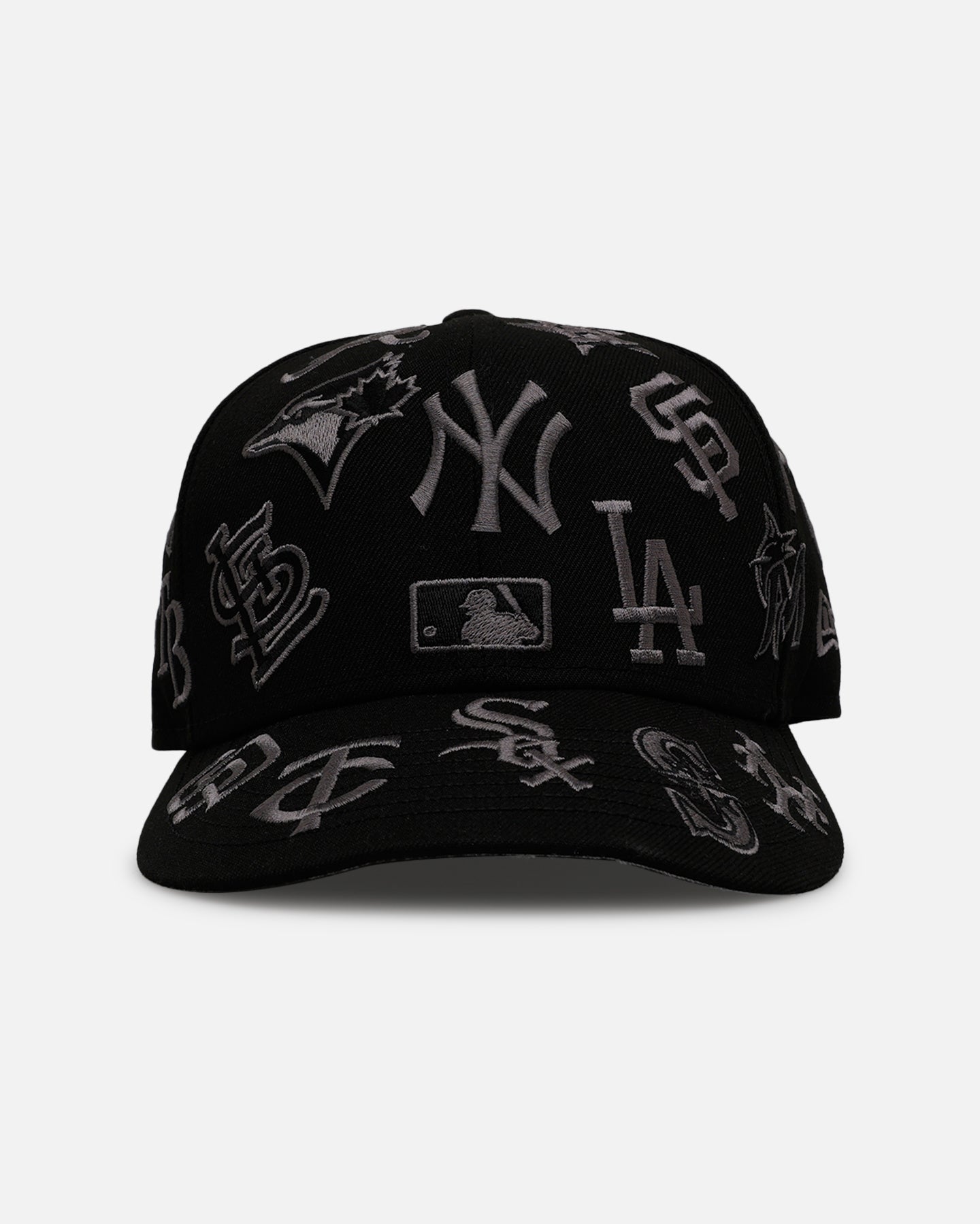 New Era MLB All Over Stealth 59FIFTY Fitted Black/Charcoal