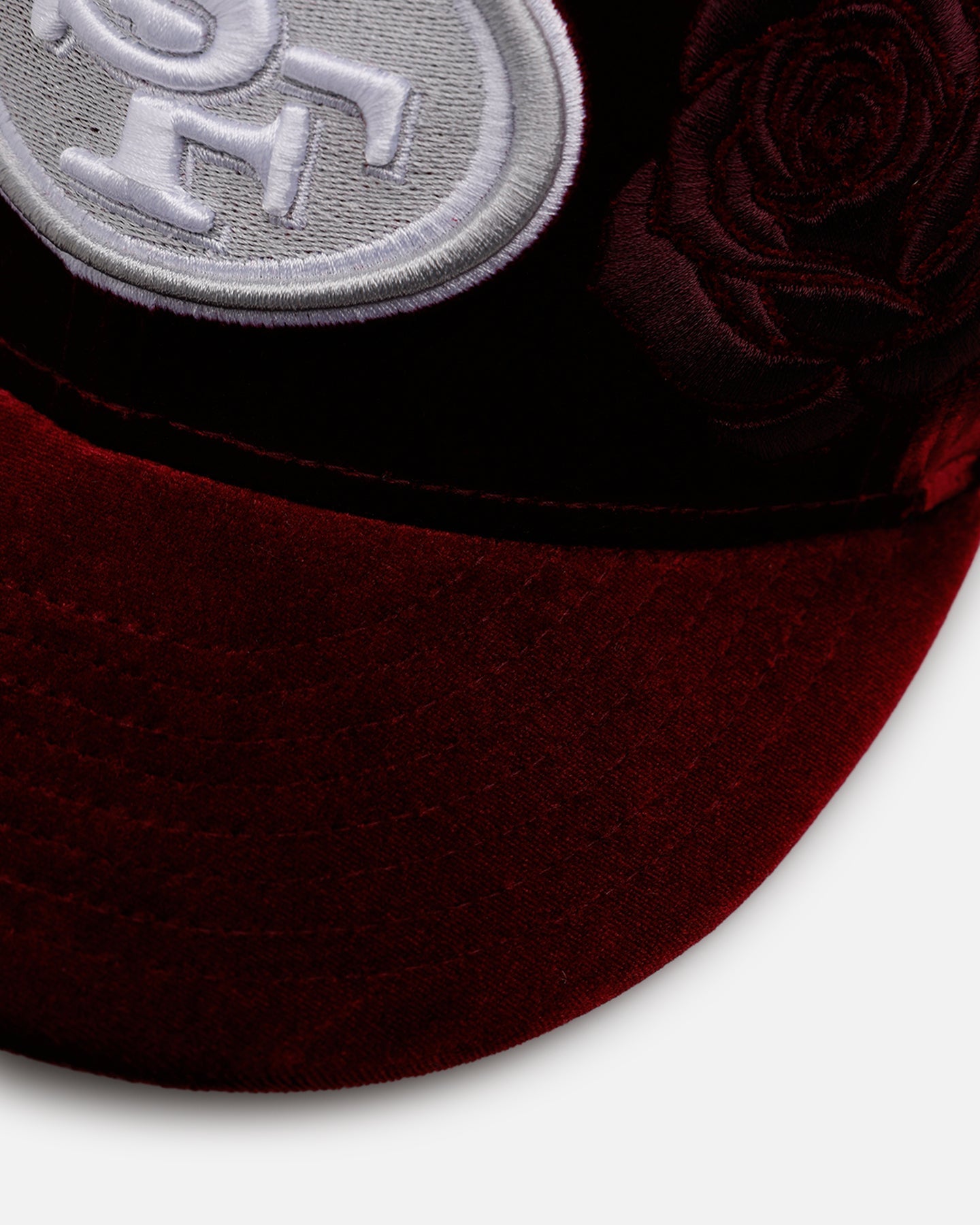 New Era San Francisco 49ers 'Velvet Roses' 59FIFTY Fitted Maroon