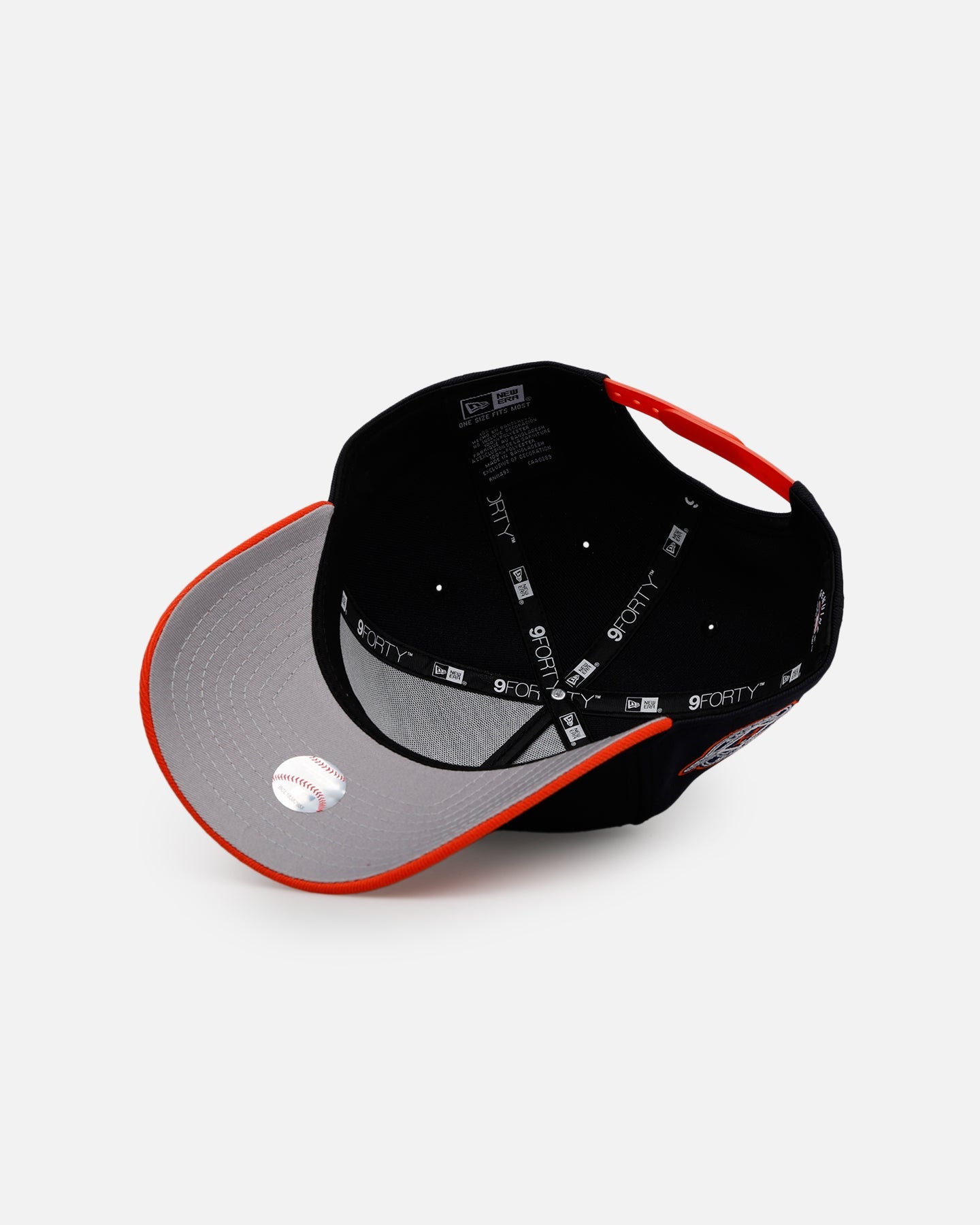 New Era Houston Astros 'Rose Emblem' 9FORTY A-Frame Snapback Official Team Color