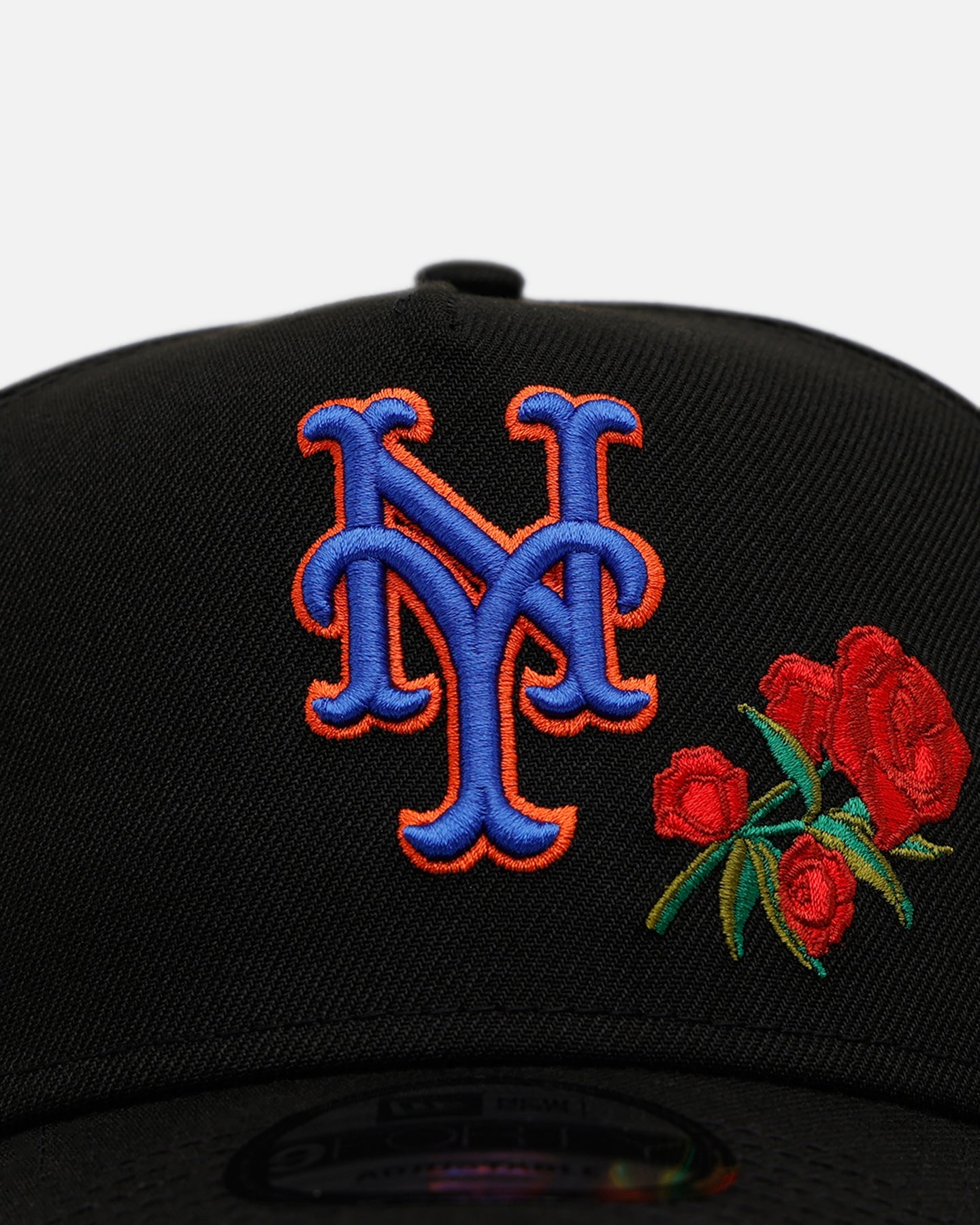 New Era New York Mets 'Rose Emblem' 9FORTY A-Frame Snapback Official Team Color