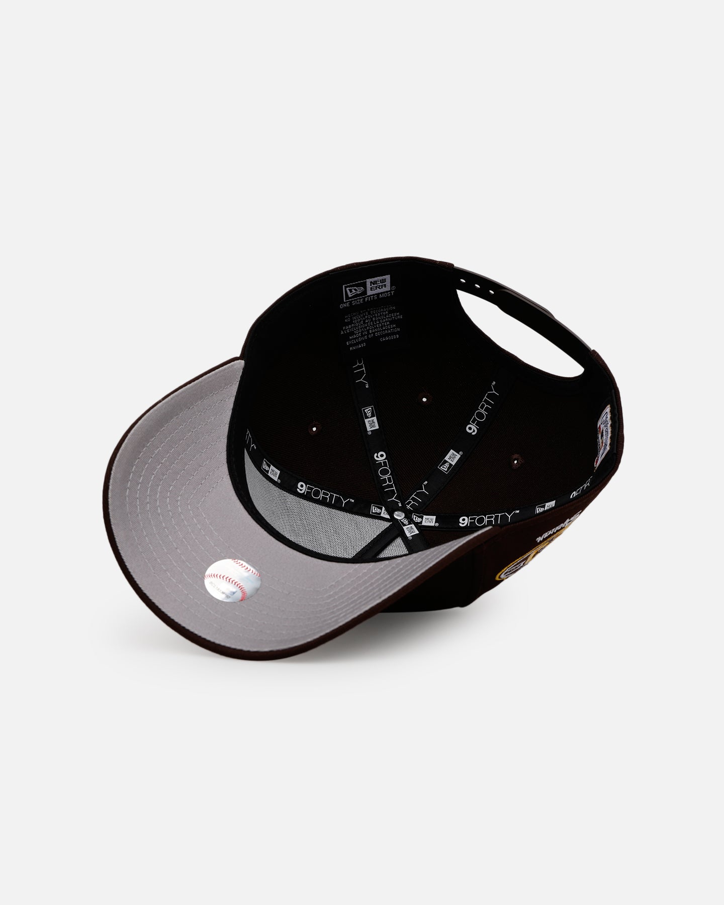 New Era San Diego Padres 'Rose Emblem' 9FORTY A-Frame Snapback Official Team Color