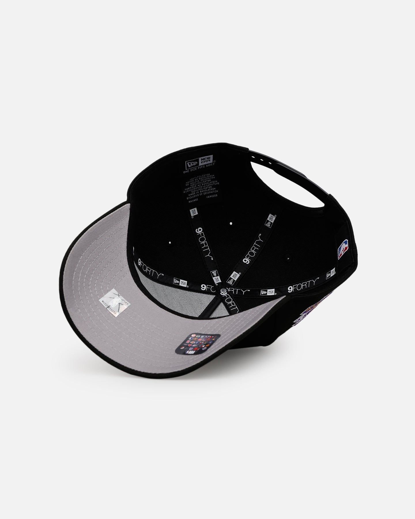 New Era Los Angeles Lakers 'Rose Emblem' 9FORTY A-Frame Snapback Official Team Color