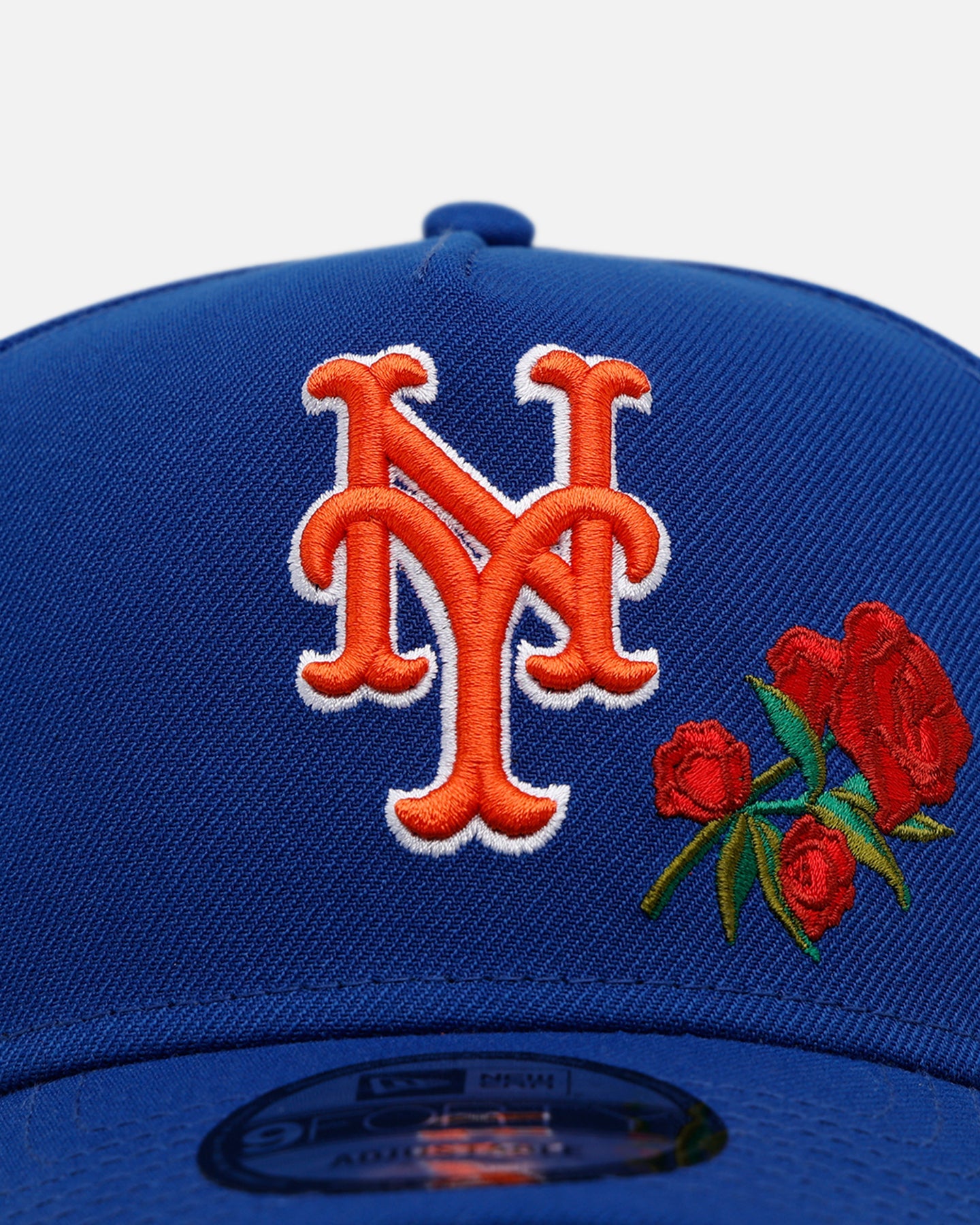 New Era New York Mets 'Rose Emblem' 9FORTY A-Frame Snapback Official Team Color