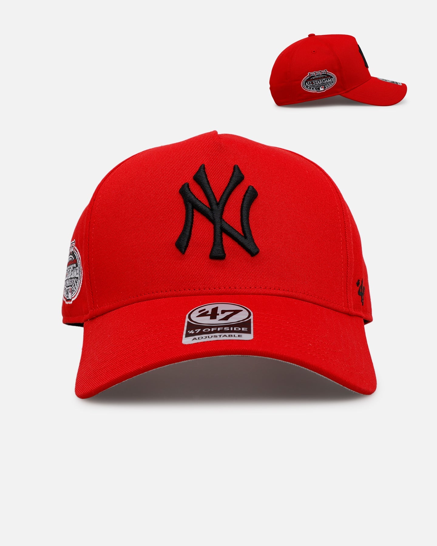 47 Brand New York Yankees 'Black And Red Variety Pack' 47 Offside Snapback Red/Black