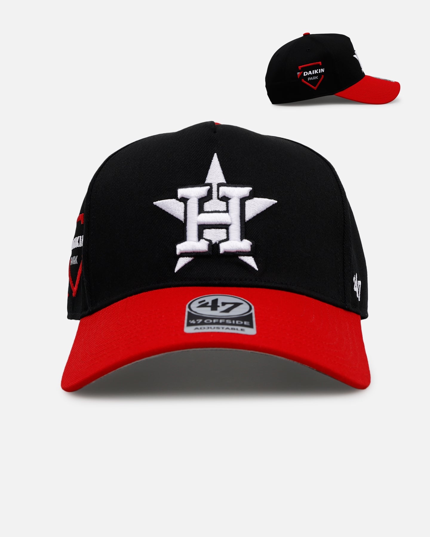 47 Brand Houston Astros 'Black And Red Variety Pack' 47 Offside Snapback Black/Red