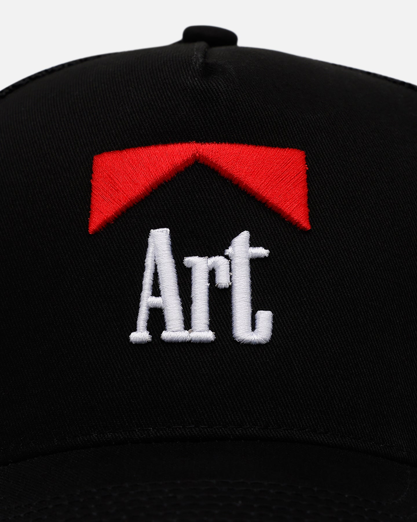 Aug11 Art Trucker Snapback Black