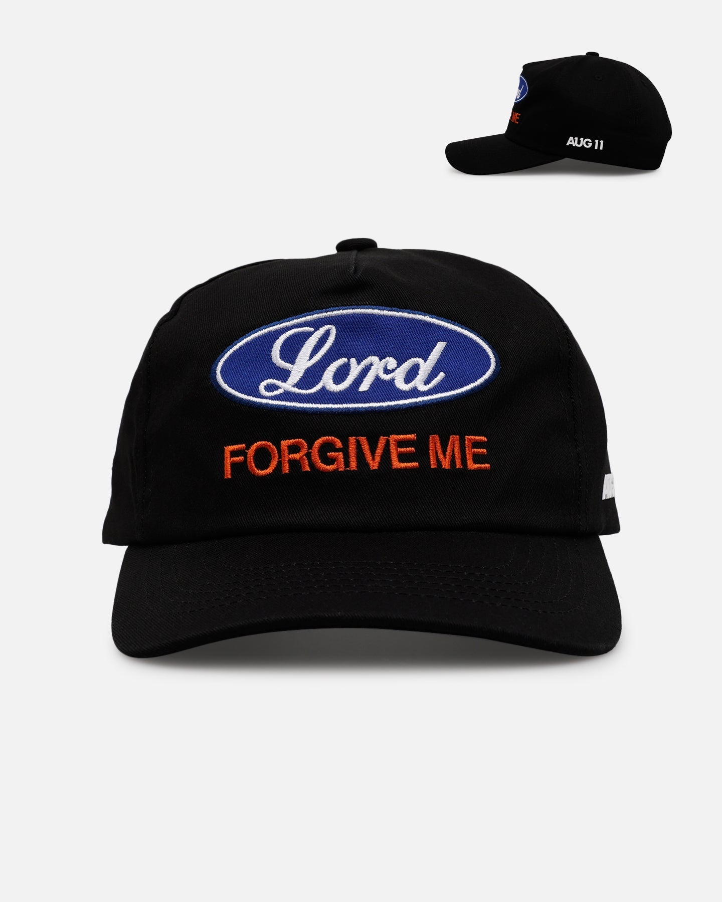 Aug11 Lord Forgive Me Snapback Black