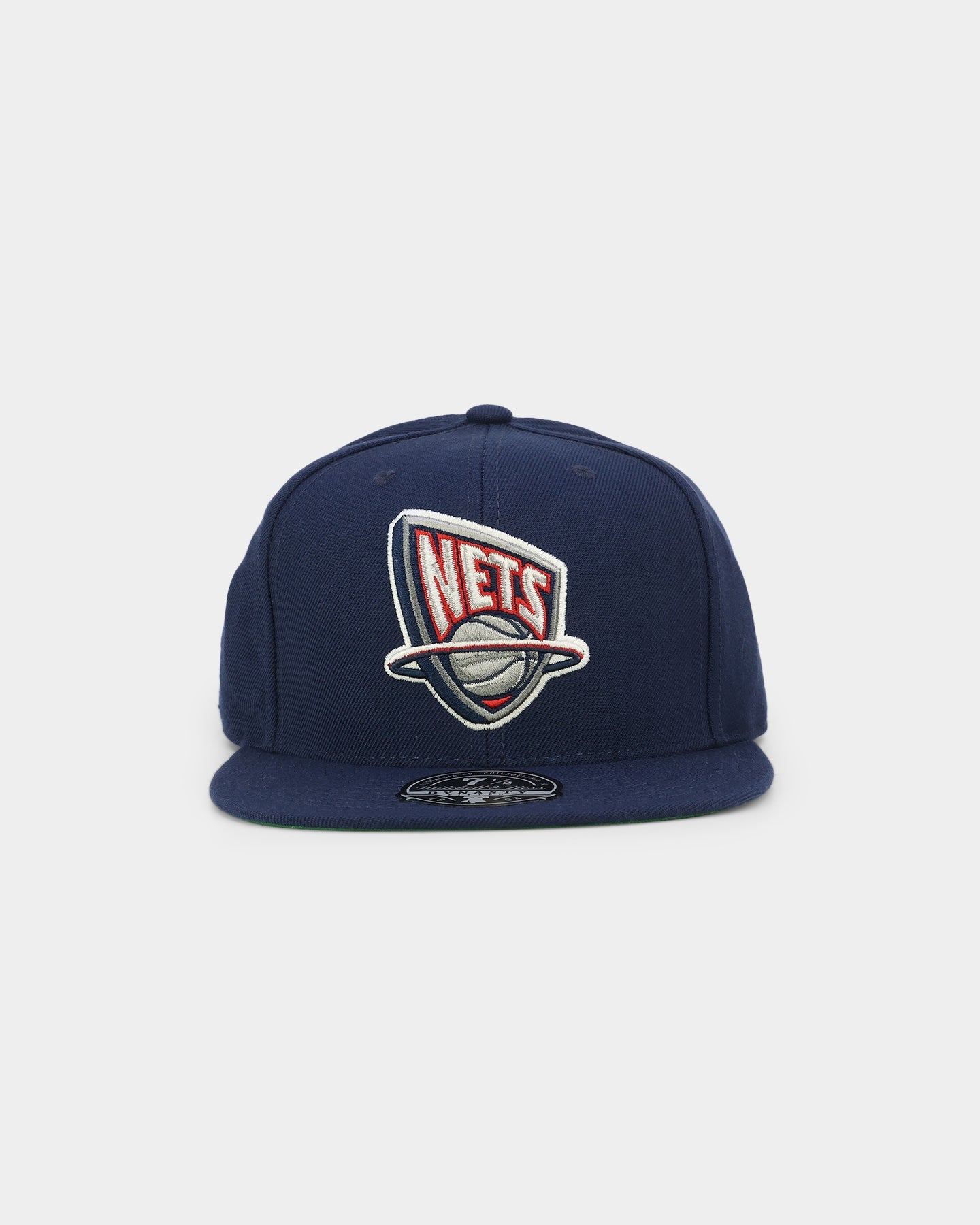 Mitchell & Ness Brooklyn Nets 'Team Ground 2.0 Hardwood Classics' Fitted Blue