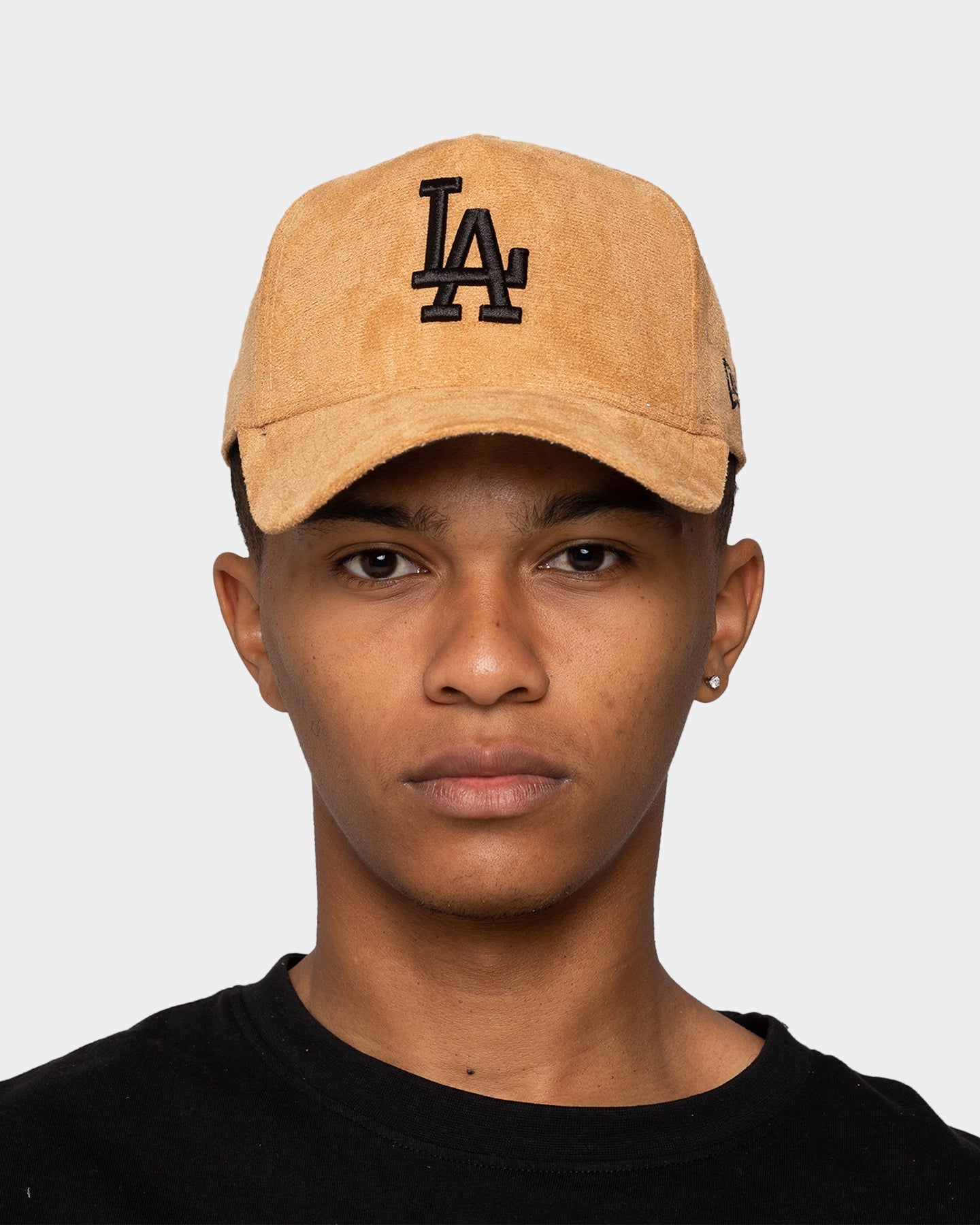 New Era Los Angeles Dodgers 'Winter Wheat Suede' 9FORTY K-Frame Strapback Wheat