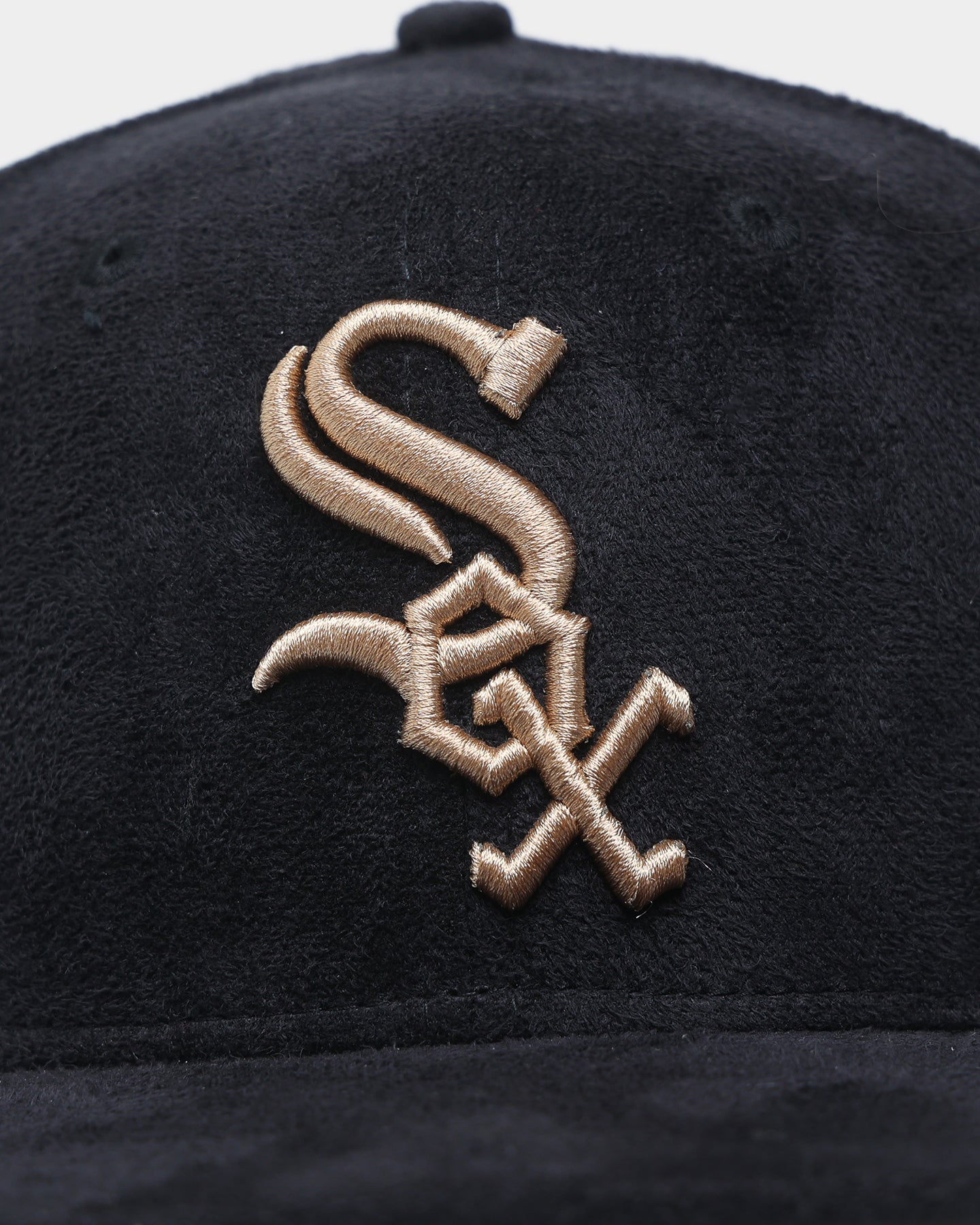 New Era Chicago White Sox Black Tan Suede 59FIFTY Fitted Black/Tan