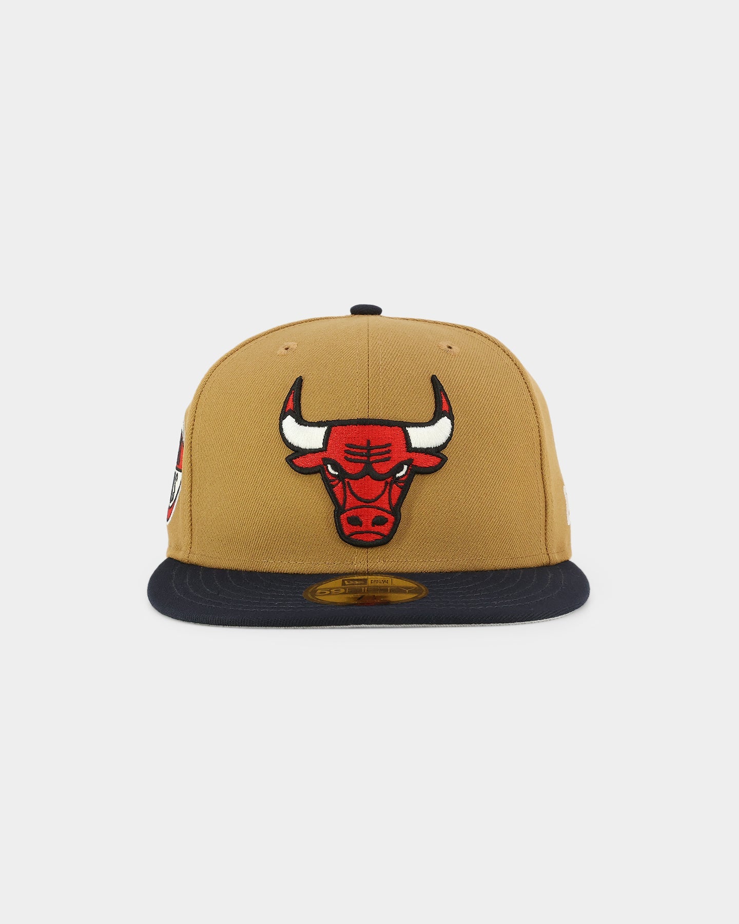 New Era Chicago Bulls 'Midnight Harvest 2-Tone' 59FIFTY Fitted Wheat/Navy