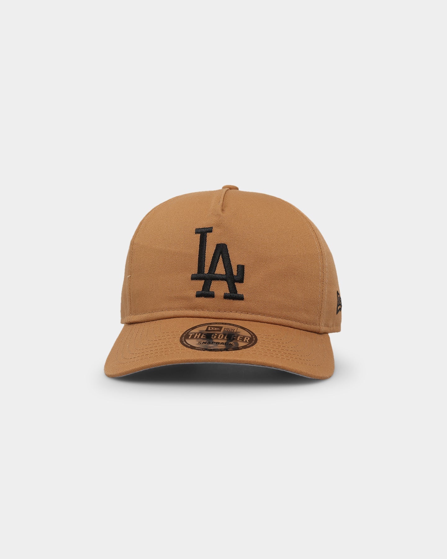 New Era Los Angeles Dodgers 'Core' Old Golfer Snapback Wheat/Black