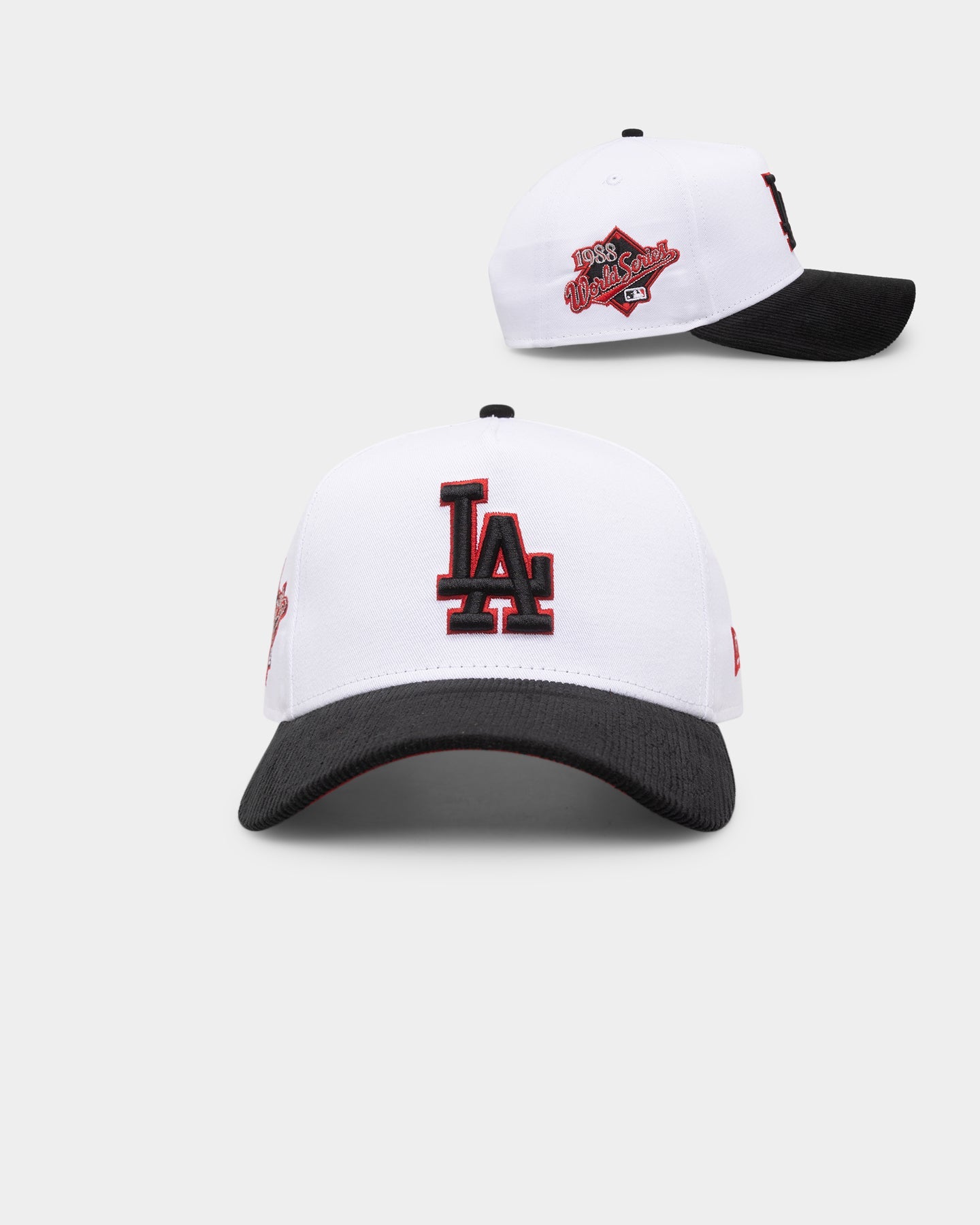 New Era Los Angeles Dodgers 'Fire Red' 9FORTY A-Frame Snapback White/Black