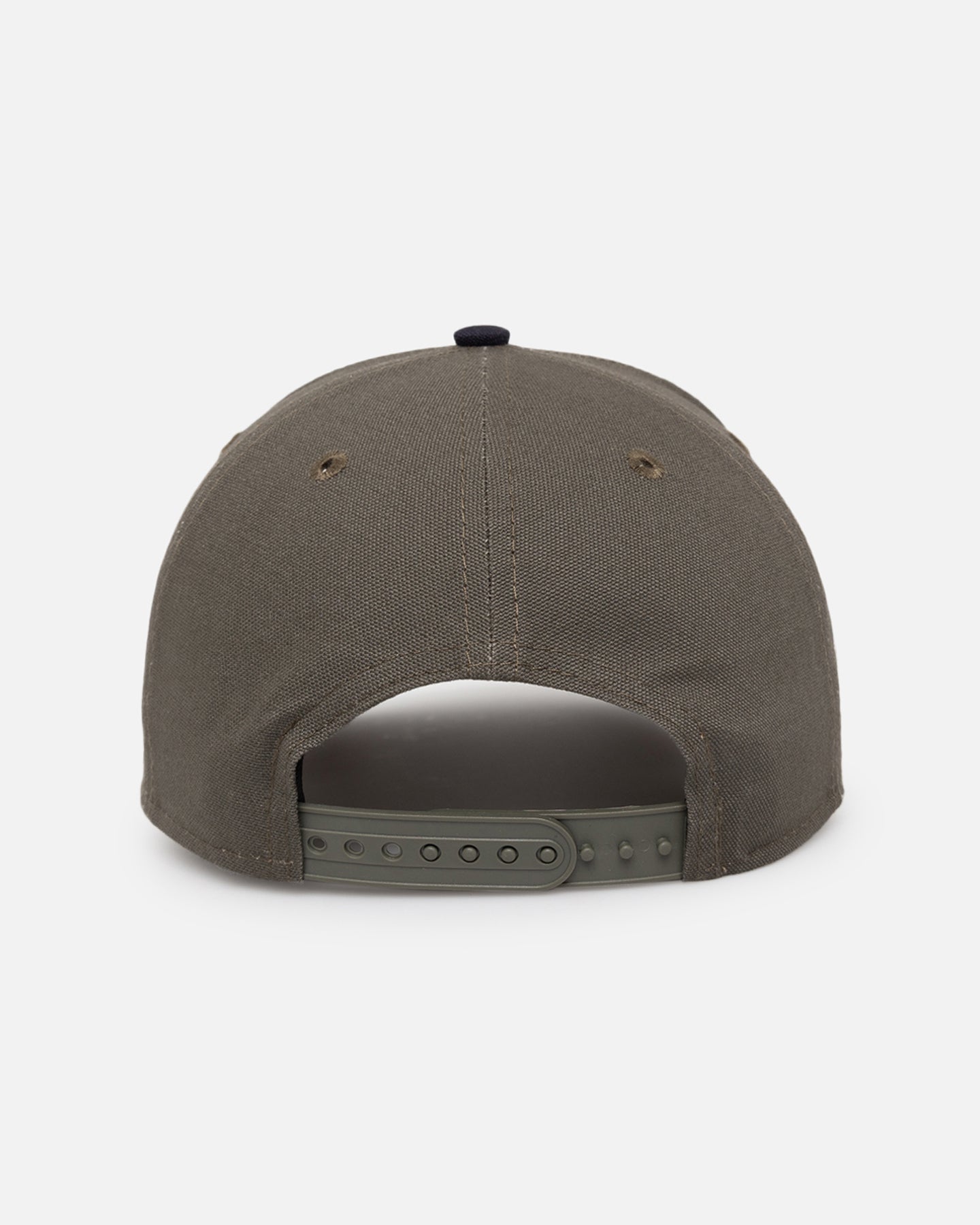 New Era Los Angeles Dodgers 'Contrast Visor' Pre-Curved Golfer Snapback Moss/Navy