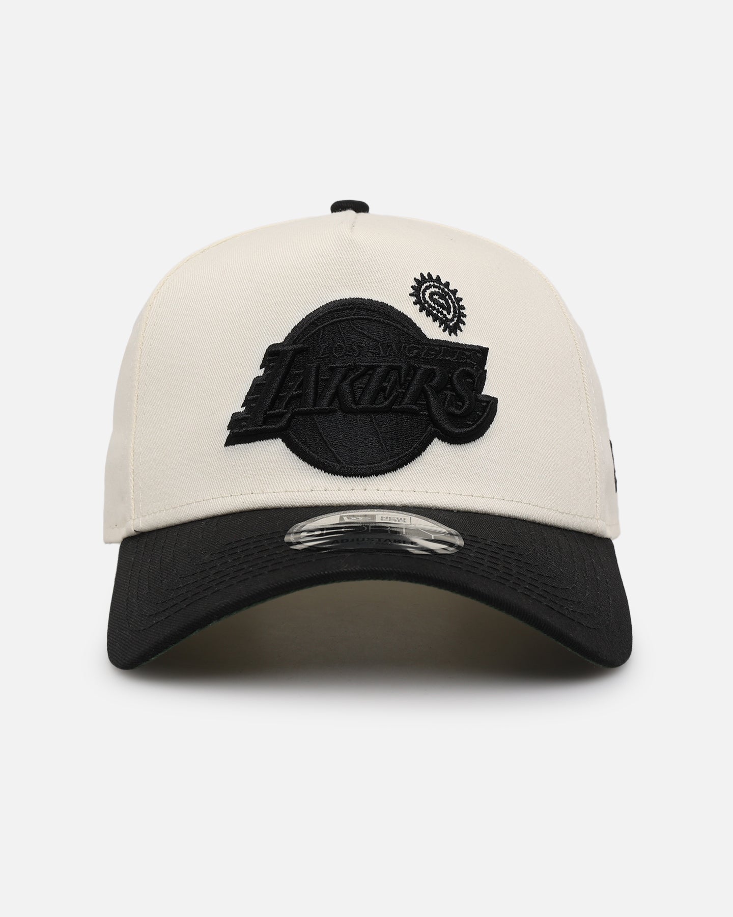 New Era Los Angeles Lakers 'Paisley Hit' 9FORTY A-Frame Snapback Chrome White/Black