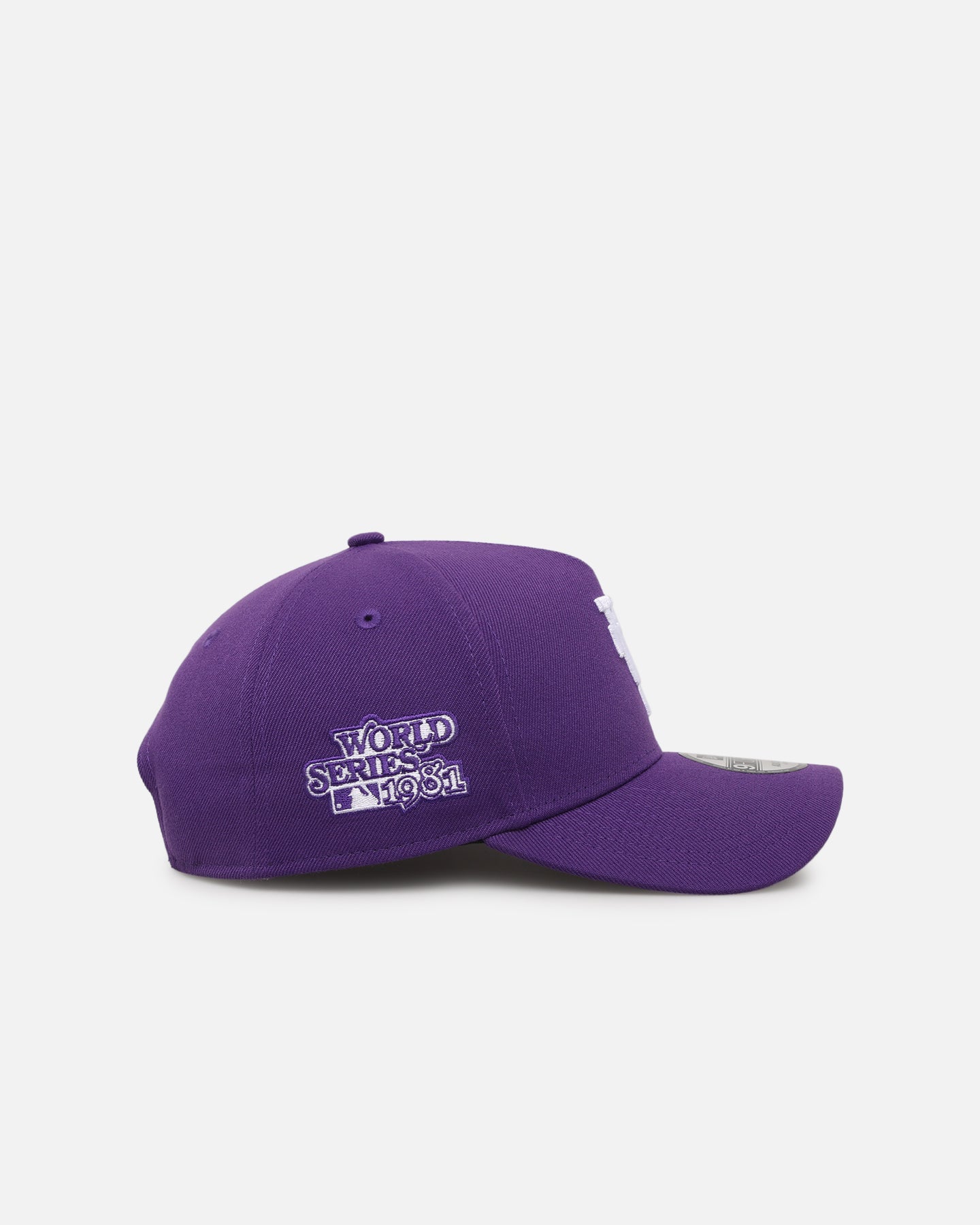 New Era Los Angeles Dodgers 'Upside Down LA Polychromatic' 9FORTY A-Frame Snapback Purple