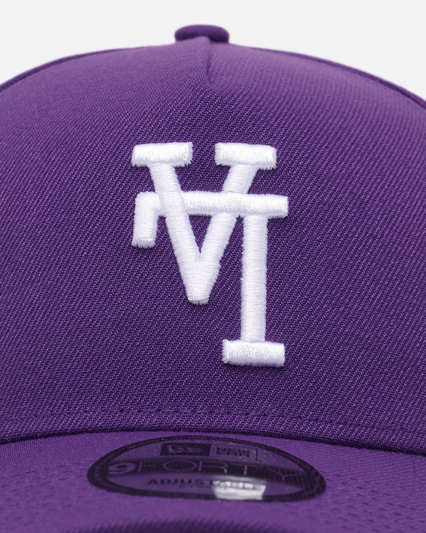 New Era Los Angeles Dodgers 'Upside Down LA Polychromatic' 9FORTY A-Frame Snapback Purple