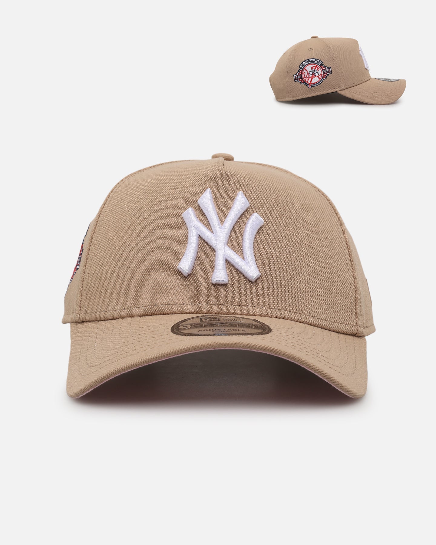 New Era New York Yankees 'Tan Pink' 9FORTY A-Frame Snapback Tan
