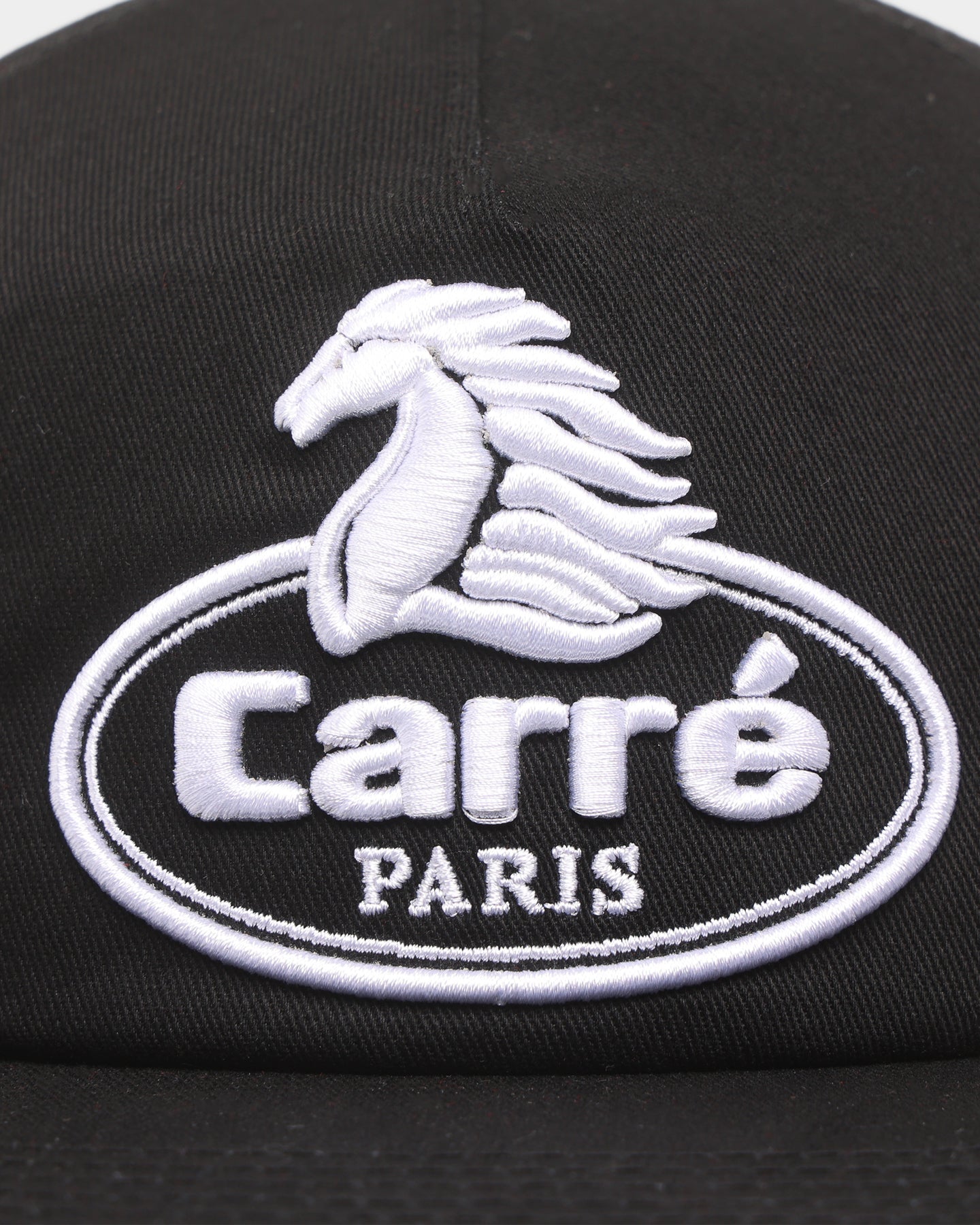 Carré Gasoline Snapback Black